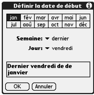PALM TUNGSTEN T2 - Pour paramétrer l'heure d'été/hiver : - 1