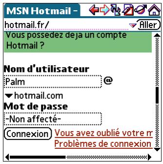 PALM TUNGSTEN T2 - Pour saisir un mot de passe : - 1