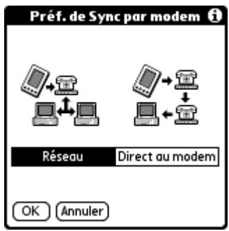 PALM TUNGSTEN T2 - Connexion au serveur d'accès distant de l'entreprise - 3