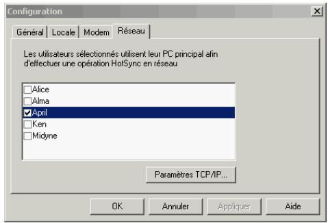 PALM TUNGSTEN T2 - Connexion au serveur d'accès distant de l'entreprise - 2