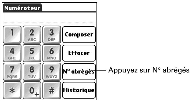 PALM TUNGSTEN T2 - Composition d'un numéro abrégé - 1