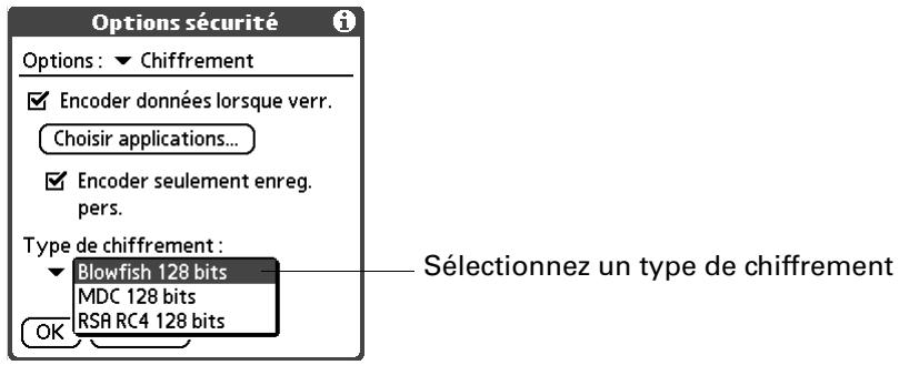 PALM TUNGSTEN T2 - Chiffrement de données - 3