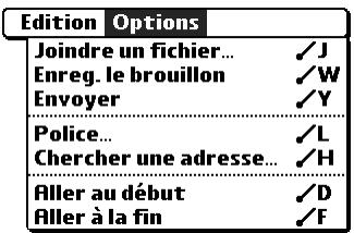 PALM TUNGSTEN T2 - Ajout de fichiers à partir d'une carte d'extension - 1