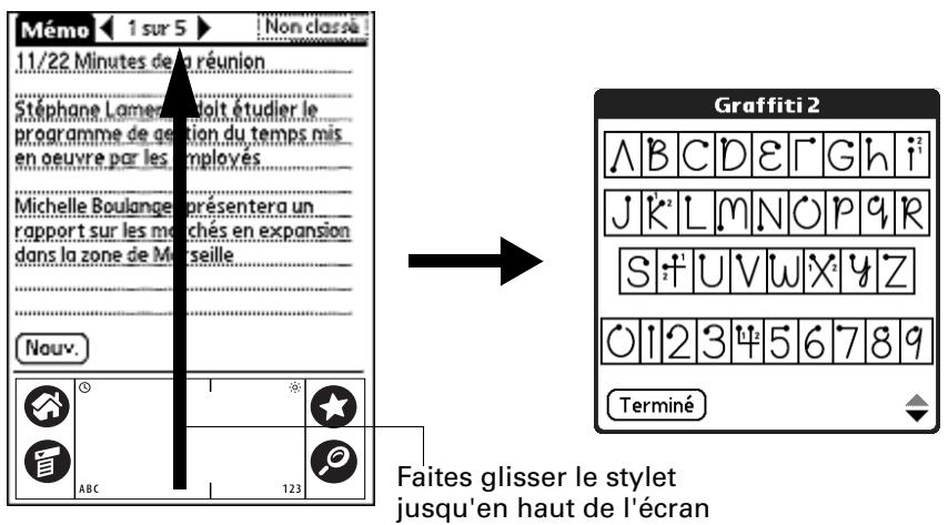 PALM TUNGSTEN T2 - Préférences du stylet - 1