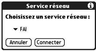 PALM TUNGSTEN T2 - Pour vous connecter à internet : - 2