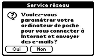 PALM TUNGSTEN T2 - Pour configurer les paramètres bluetooth pour la connexion téléphonique : - 4
