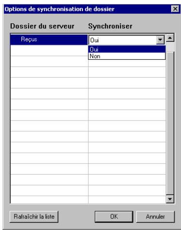 PALM TUNGSTEN T2 - Synchroniser tous les messages du dossier reçus - 3