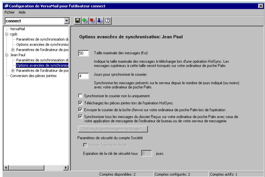 PALM TUNGSTEN T2 - Client de action messagerie - 1