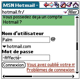 PALM TUNGSTEN T2 - Pour saisir un mot de passe : - 3