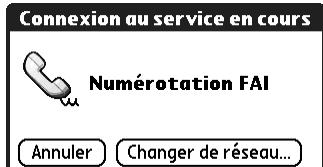 PALM TUNGSTEN T2 - Pour vous connecter à internet : - 1