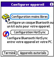 PALM CENTRO - Connexion à des appareils mains libres bluetooth® - 2