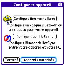 PALM CENTRO - Solliciter une connexion avec un autre appareil bluetooth - 2