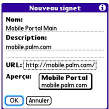 PALM CENTRO - Création d'un signet - 1