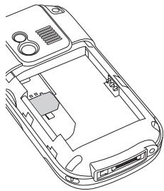 PALM CENTRO - Insertion de la carte SIM et de la batterie - 3