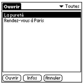 PALM TUNGSTEN 2 READER - Quantité de mémoire utilisée par un livre électronique - 1