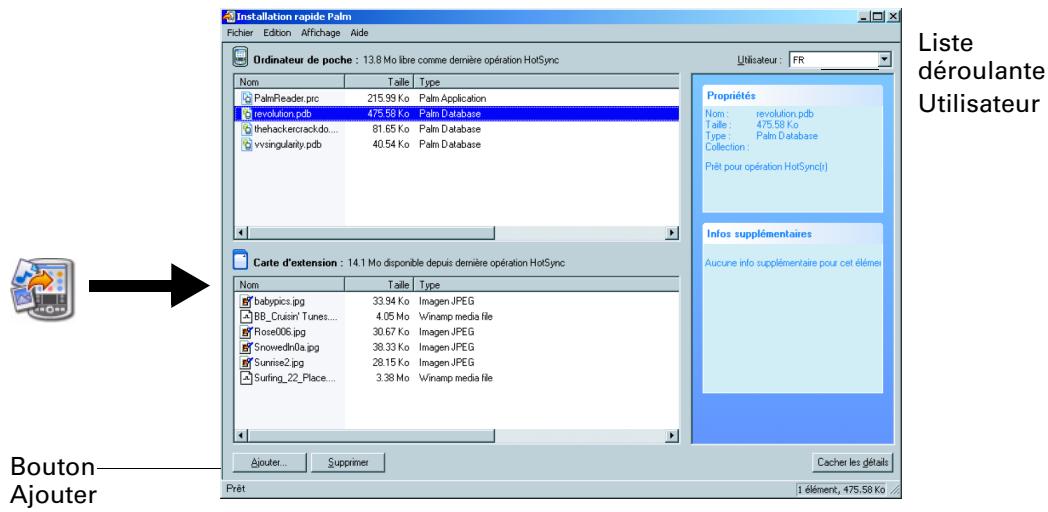 PALM TUNGSTEN 2 READER - Pour installer des livres électroniques sous windows : - 1