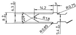 KRESS 500 ST E - Choix de la lame de scie - 1