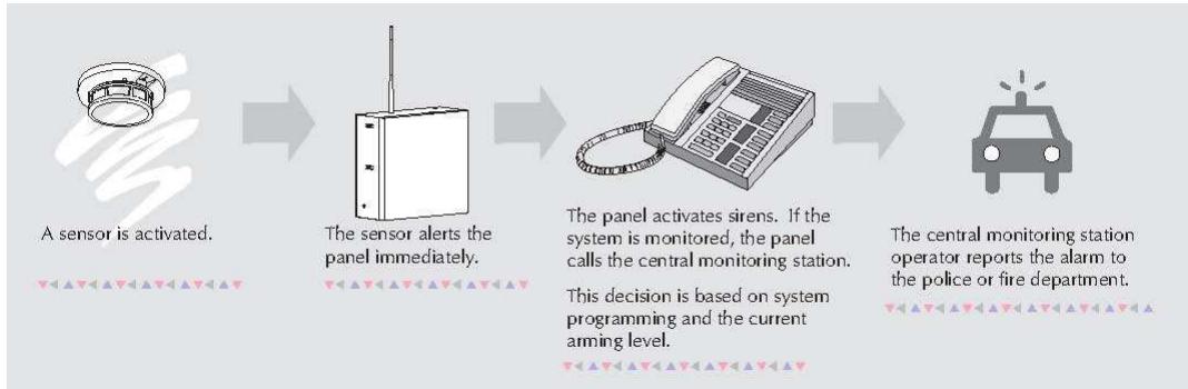 ADT CONCORD EXPRESS - Communication avec le panneau - 1