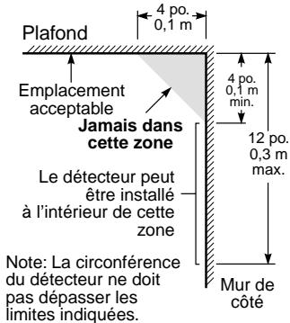 ADT NT9005 - Section 8: Directives pour la localisation des détecteurs de fumée - 5