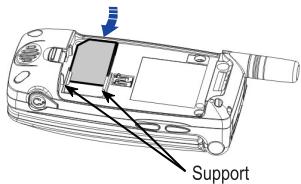 NEC N223I - Retirer une carte SIM - 1