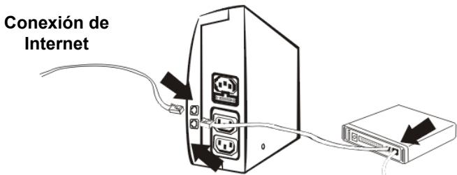 INFOSEC SMART LINE 700 VA - Proteccion de la linea de téléphone, Telefon y modem - 1
