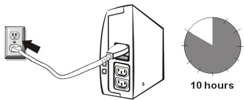 INFOSEC SMART LINE 700 VA - Chargement des batteries - 1