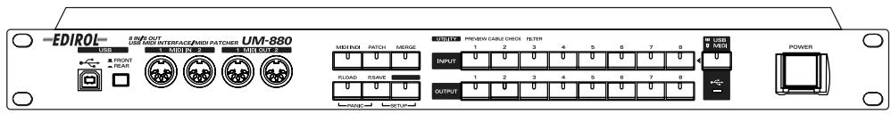 EDIROL UM-880 - UM-880 USB MIDI Interface - 1