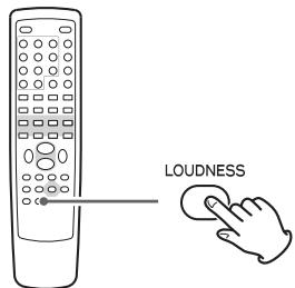 TEAC DR-H300 - LOUDNESS button - 1