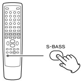 TEAC DR-H300 - Touche S-BASS (Super Bass) - 1