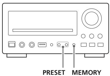 TEAC DR-H300 - Préglage manuel des stations - 1