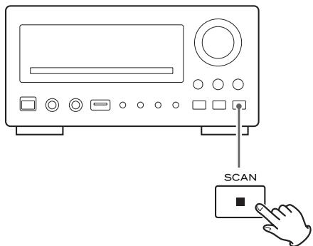 TEAC DR-H300 - Préreglage automatique des stations - 2