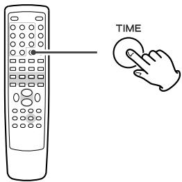 TEAC DR-H300 - During playback, press the TIME button. - 1