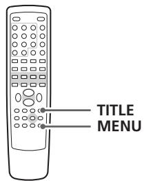TEAC DR-H300 - Returning to the menu screen - 1