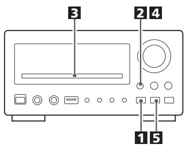 TEAC DR-H300 - como esuchar un disco - 1