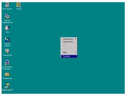 ABIT GT2 - 3-5. Comment utiliser les propriétés de paramétrage du pilote sous windows® NT - 1