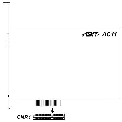 ABIT TH7II - (16). CNR1: slot pour carte CNR (communication & networking) - 2