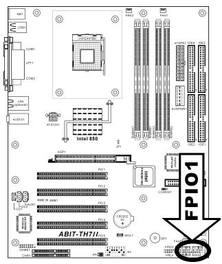 ABIT TH7II - CD1, CD2, AUX1: Connecteurs audio internes - 3