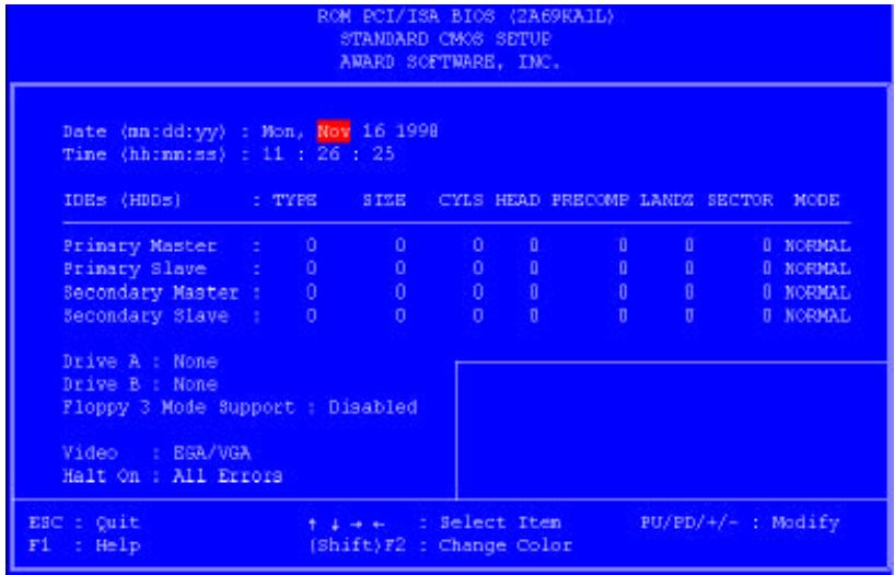 ABIT ZM6F - 3-2 Réglage Standard du CMOS - 1