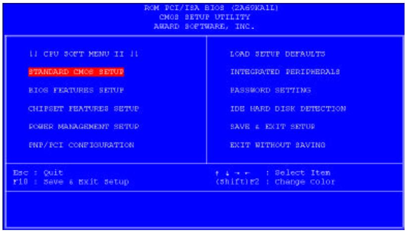 ABIT ZM6F - PRESS DEL TO ENTER SETUP - 1