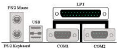 ABIT ZM6F - Connecteur du port Parallele - 1
