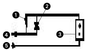 AKG DFM 4X4 - Cabaggio dei pin degli ingressi di lavoro programmabili - 6