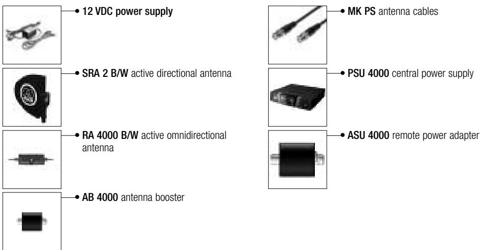 AKG PS 4000 W - Optional Accessories - 1