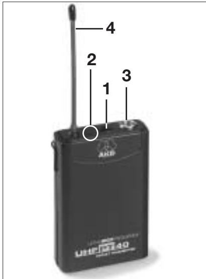 AKG PT 40 - Top Panel Controls (Refer to fig. 1) - 1