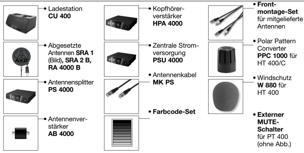 AKG WMS 400 - Optionales Zubehör - 1