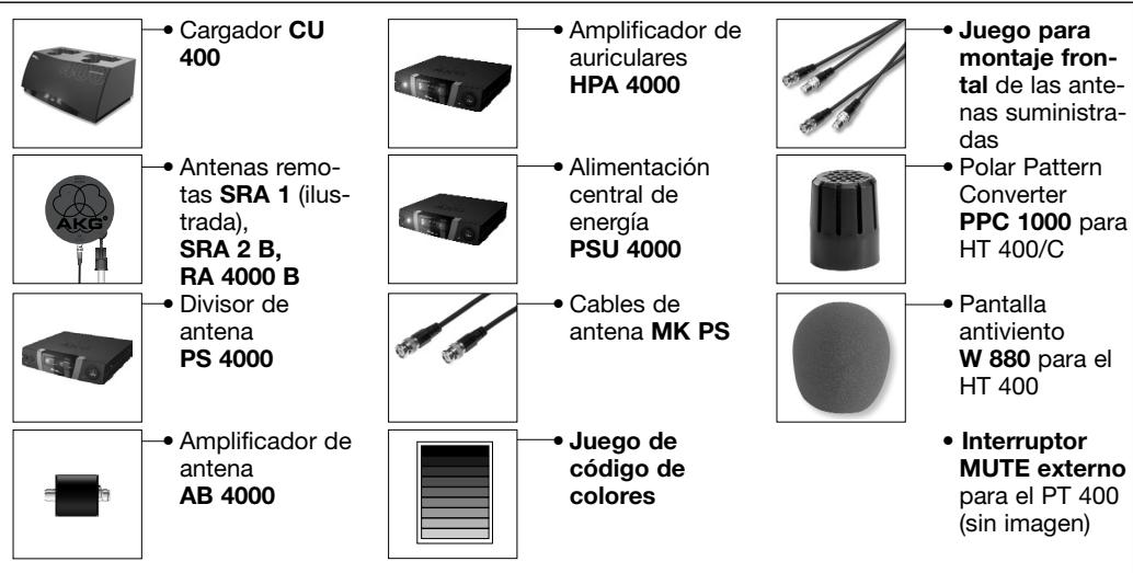 AKG WMS 400 - Elementos inclusos en el suministro - 1