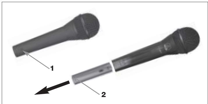 AKG D 880 S - Ligar o microfone a uma entrada balanceada - 3