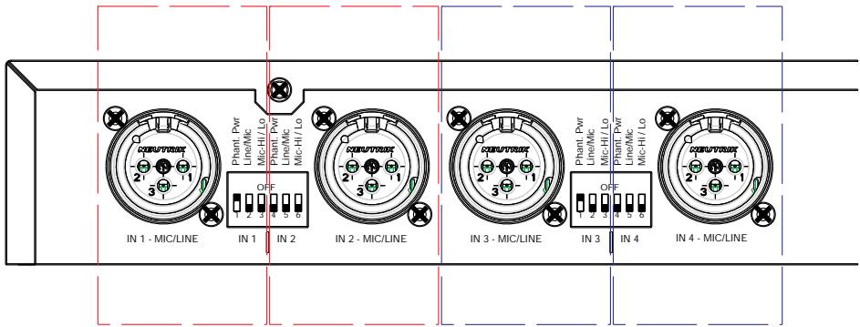 AKG DMM 4 2 2 - Input channels - 1
