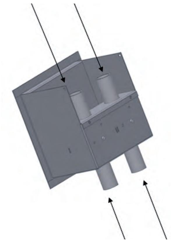 WANDERS KANDA 100 - Connect this side to the hearth. - 1