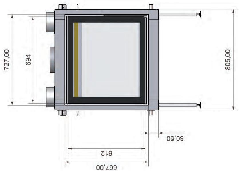 WANDERS KANDA 100 - Tabelle für Isolation bei Wanddicke - 2