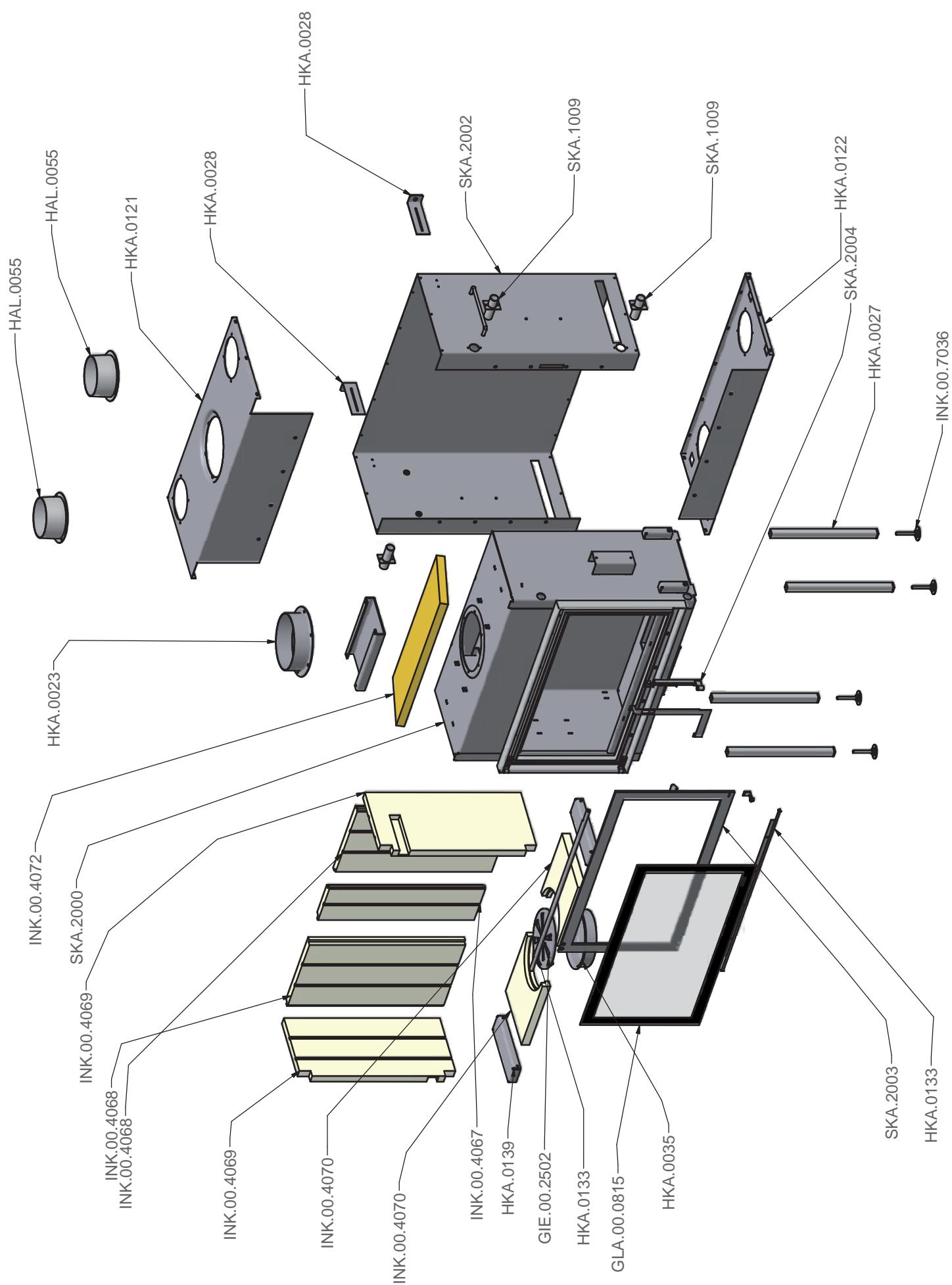 WANDERS KANDA 100 - Tabelle für Isolation bei Wanddicke - 9